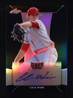 Cole Winn 2018 Leaf Metal Draft Auto #BA-CW1 RC #11/15 at PristineAuction.com