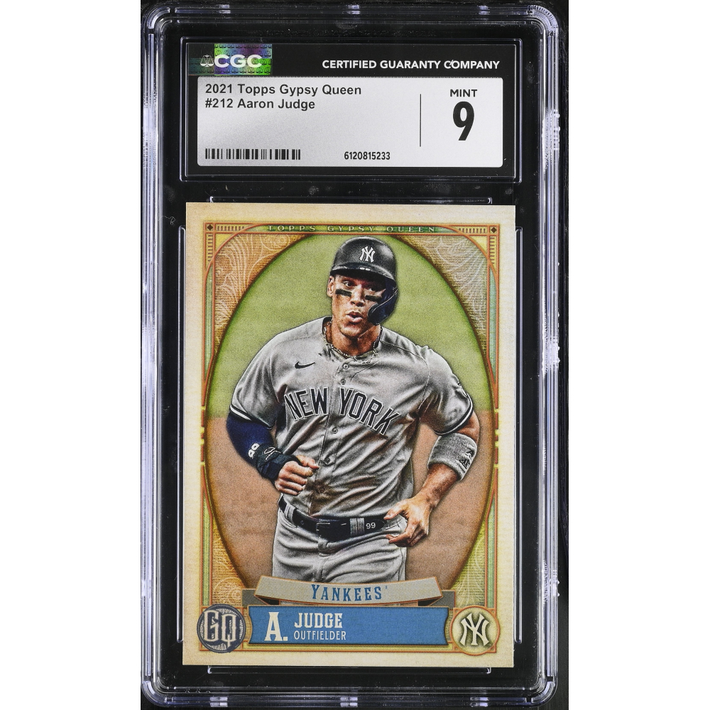 Aaron Judge 2021 Topps Gypsy Queen #212 (CGC 9) at PristineAuction.com