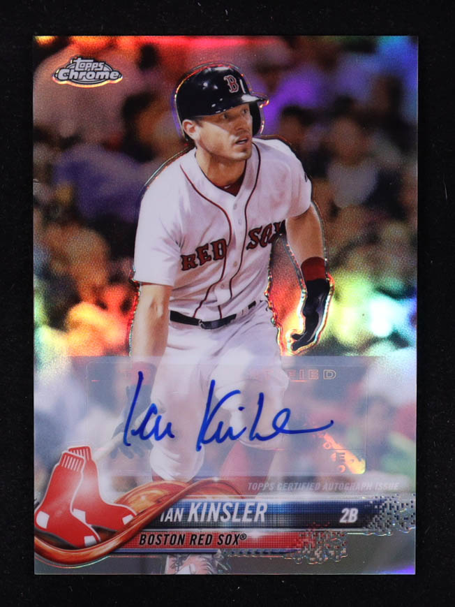 Ian Kinsler 2018 Topps Chrome Update Series Auto #HMT44 at PristineAuction.com Ian Kinsler 2018 Topps Chrome Update Series Auto #HMT44 at PristineAuction.com