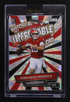 Fernando Mendoza 2025 Wild Card Comix Improbable Prism #FM09 #2/2 RC at PristineAuction.com