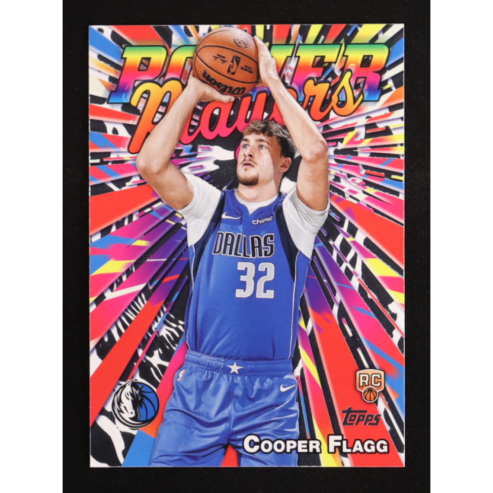 Cooper Flagg 2025-26 Topps Power Players #PP16 RC at PristineAuction.com