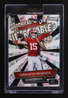 Fernando Mendoza 2025 Wild Card Comix Improbable Kaleidoscope #FM02 #1/1 RC at PristineAuction.com