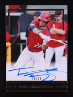 Travis Swaggerty 2018 Leaft Draft Ultimate Gold Leaf Rookies Auto #GLR-TS1 RC at PristineAuction.com