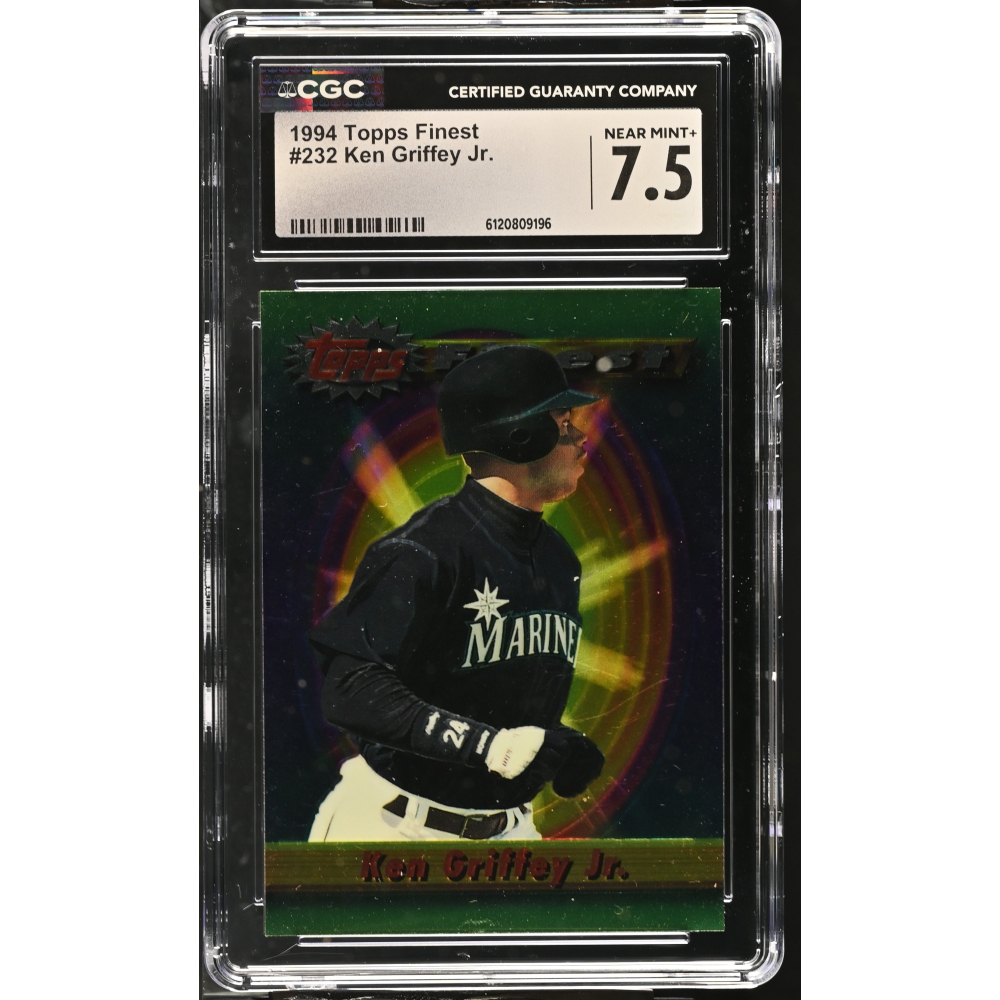 Ken Griffey Jr. 1994 Topps Finest #232 (CGC 7.5) at PristineAuction.com