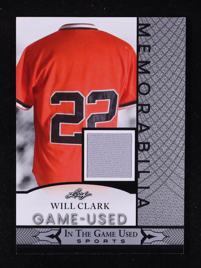 Will Clark 2024 ITG Game Used Memorabilia #GUM-149 at PristineAuction.com Will Clark 2024 ITG Game Used Memorabilia #GUM-149 at PristineAuction.com