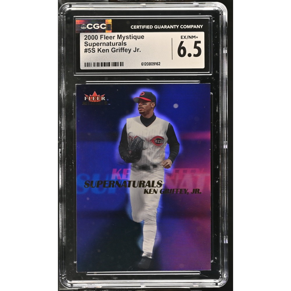 Ken Griffey Jr. 2000 Fleer Mystique Supernaturals #5S (CGC 6.5) at PristineAuction.com