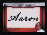 Hank Aaron 2012 Topps Series 1 Historical Stitches Patch #HS-HA at PristineAuction.com