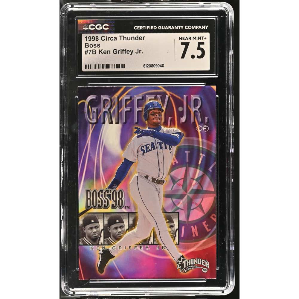 Ken Griffey Jr. 1998 Circa Thunder Boss #7B (CGC 7.5) at PristineAuction.com