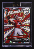 Fernando Mendoza 2025 Wild Card Comix Heisman Donut Circles #FM07 #1/1 RC at PristineAuction.com