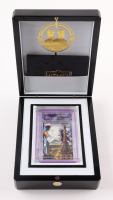 Victor Wembanyama The Case HitMen Moonshot Bullseye #1/1 Art Card with Display Case & (2) Coins at PristineAuction.com