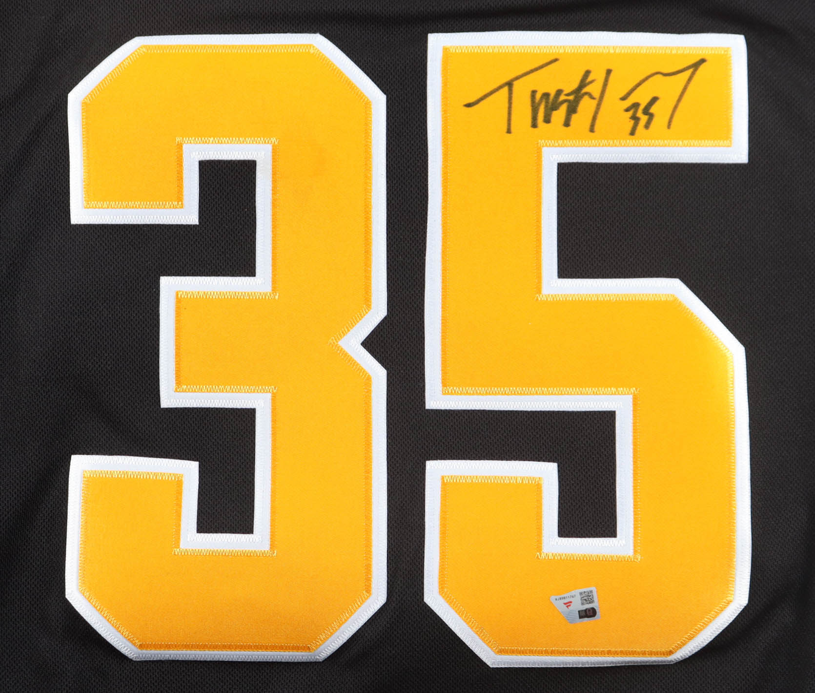 Tristan Jarry Signed Penguins Adidas Authentic Jersey (Fanatics) at PristineAuction.com Tristan Jarry Signed Penguins Adidas Authentic Jersey (Fanatics) at PristineAuction.com