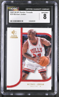 Michael Jordan 2007-08 SP Rookie Threads #29 (CGC 8) at PristineAuction.com