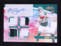 Mason Taylor 2025 Absolute Rookie Premiere Materials Autographs Quad #23 #122/299 RC at PristineAuction.com