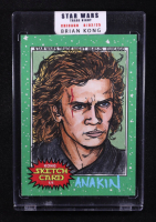 Anakin Skywalker | Star Wars | Original Art Sketch Card by Brian Kong (1/1 Original Art) at PristineAuction.com