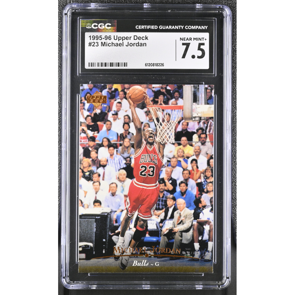 Michael Jordan 1995-96 Upper Deck #23 (CGC 7.5) at PristineAuction.com