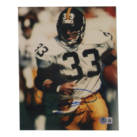 Merril Hoge Signed Steelers 8x10 Photo (Beckett) at PristineAuction.com