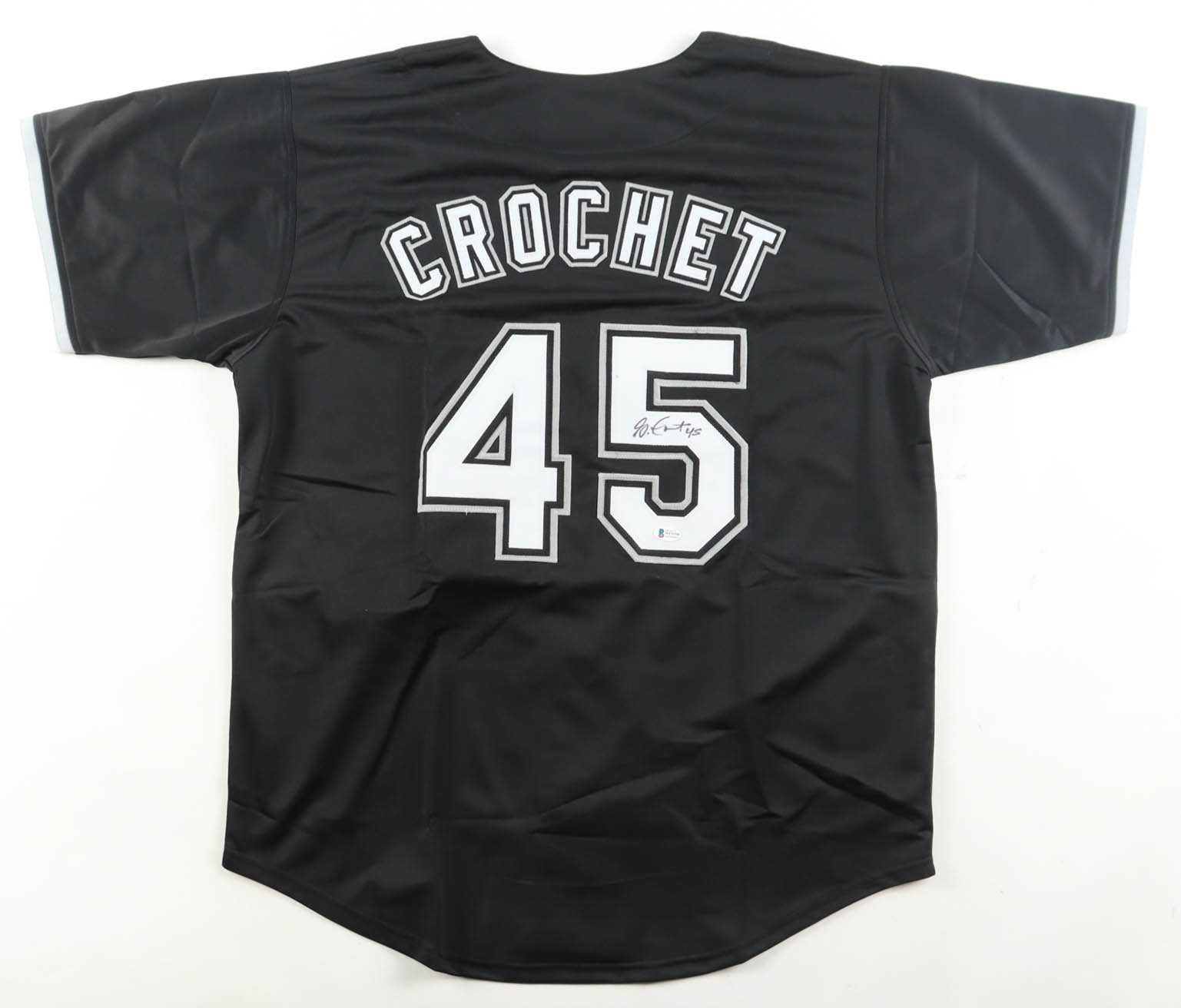 Garrett Crochet Signed Jersey (Beckett) at PristineAuction.com Garrett Crochet Signed Jersey (Beckett) at PristineAuction.com