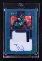 Travon Walker 2022 Panini One Patch Autograph Blue #121 #47/49 RC at PristineAuction.com