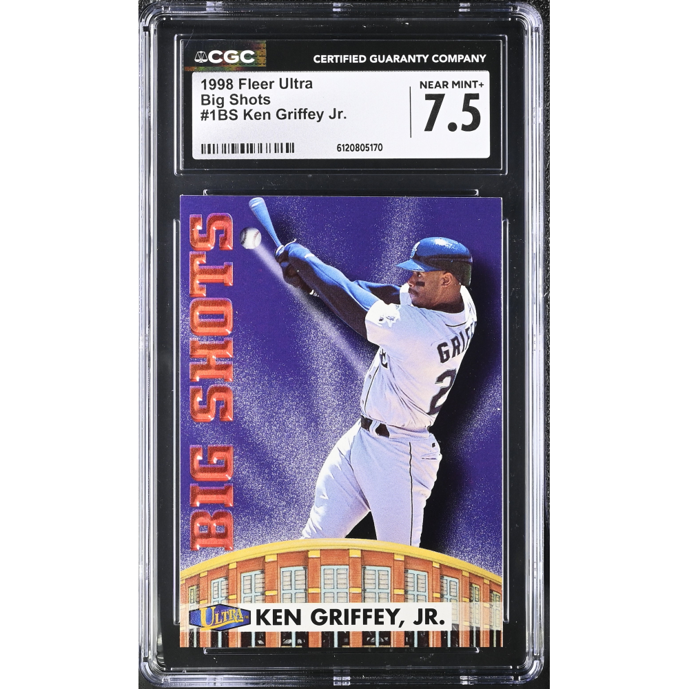 Ken Griffey Jr. 1998 Fleer Ultra Big Shots #1BS (CGC 7.5) at PristineAuction.com
