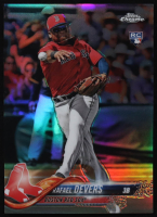Rafael Devers 2018 Topps Chrome Complete Set Retail #18 RC at PristineAuction.com