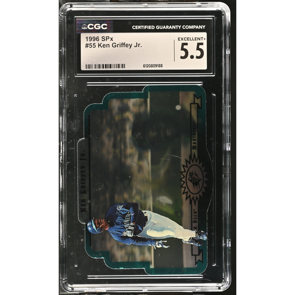 Ken Griffey Jr. 1996 SPx #55 (CGC 5.5) at PristineAuction.com