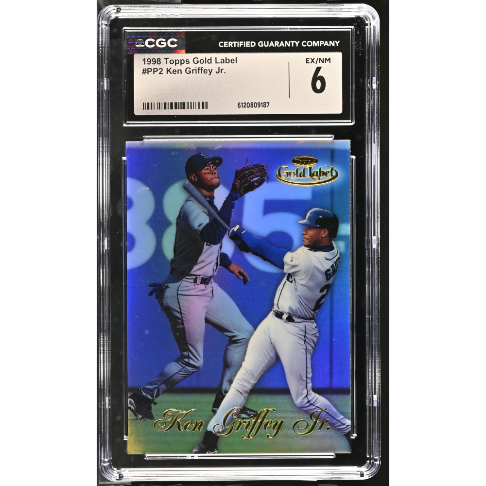 Ken Griffey Jr. 1998 Topps Gold Label #PP2 (CGC 6) at PristineAuction.com
