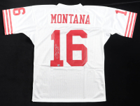 Joe Montana Signed 49ers Mitchell & Ness Authentic Jersey Inscribed "HOF 2000" (Fanatics) at PristineAuction.com