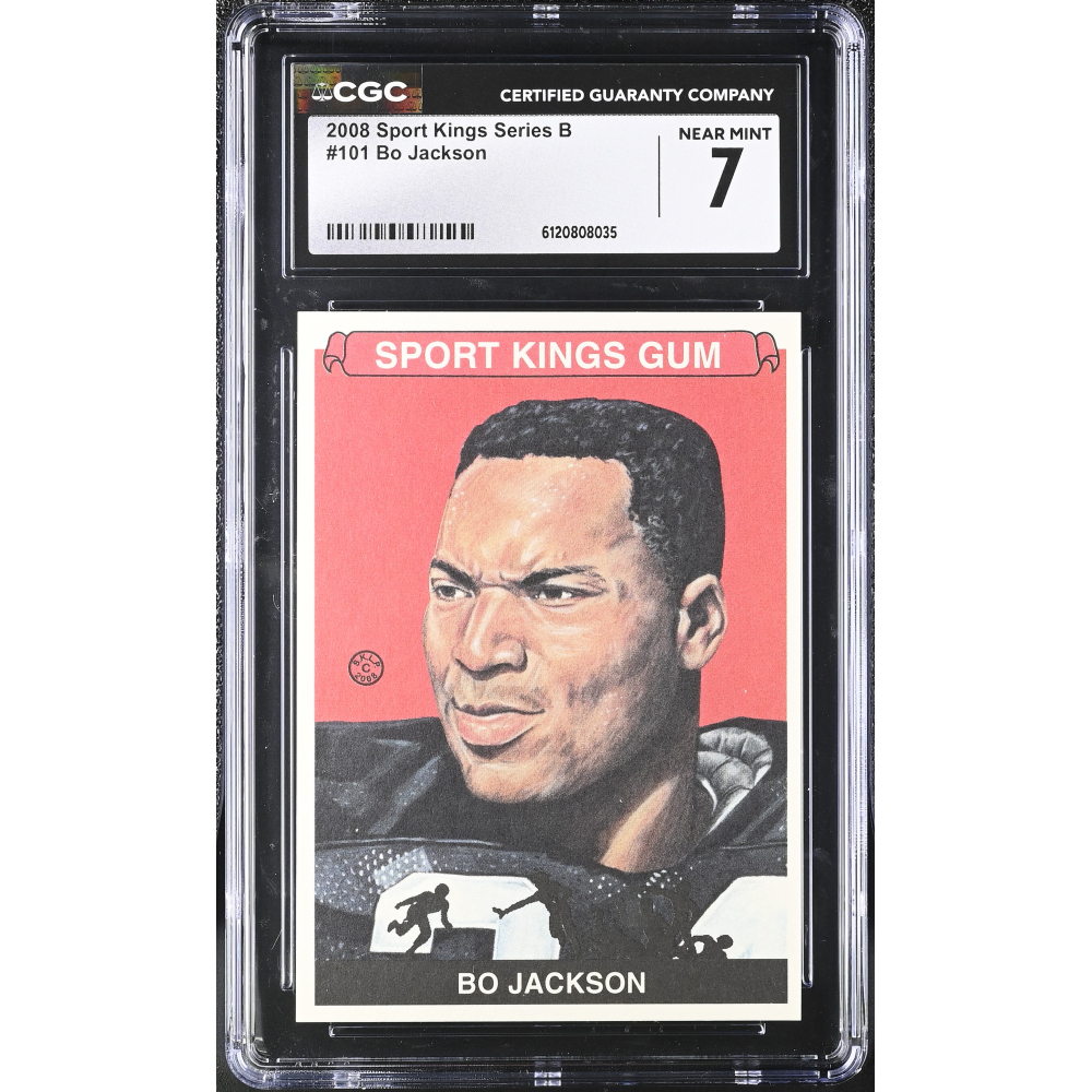 Bo Jackson 2008 Sport Kings Series B #101 (CGC 7) at PristineAuction.com