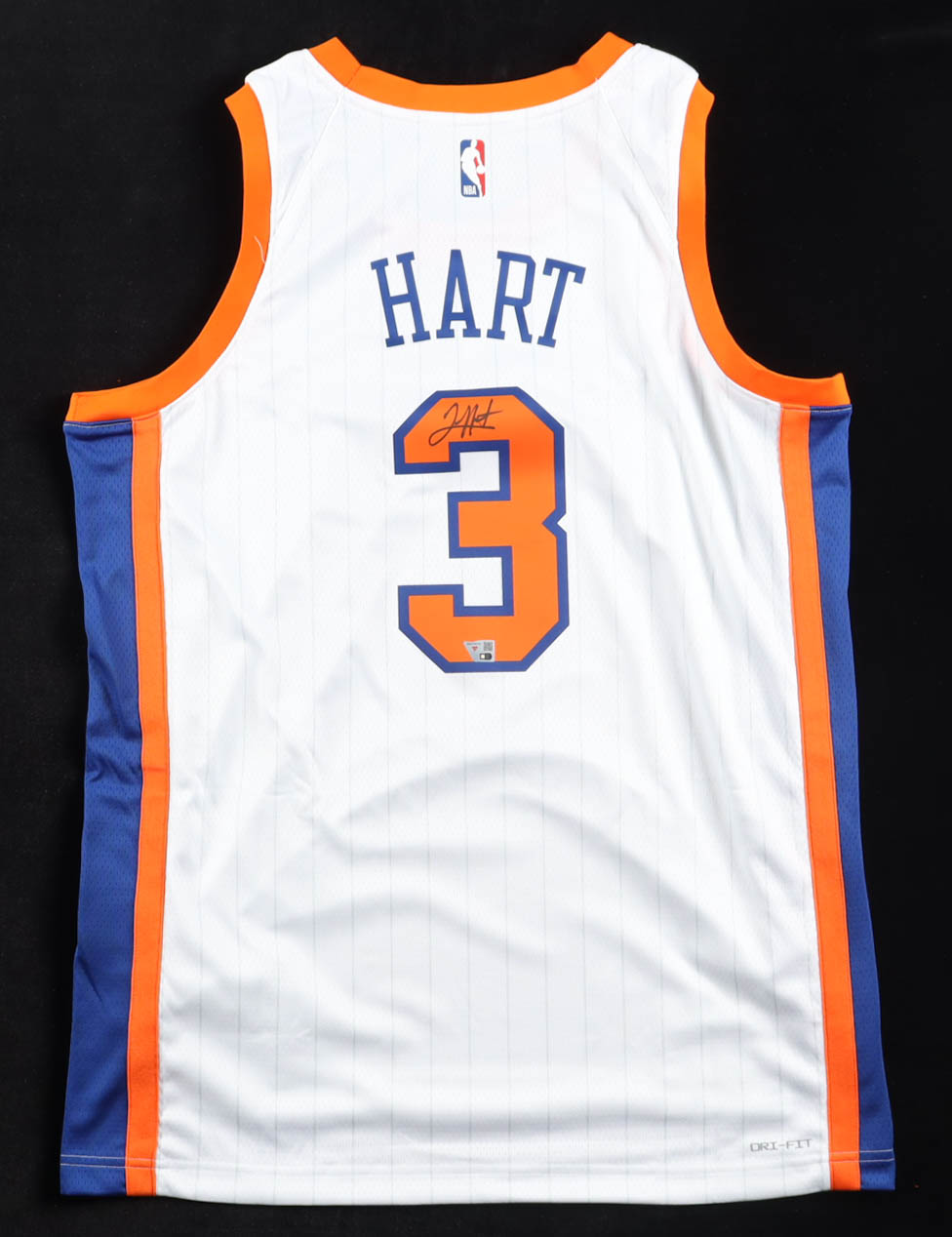 Josh Hart Signed Knicks Nike Authentic Jersey (Fanatics) at PristineAuction.com Josh Hart Signed Knicks Nike Authentic Jersey (Fanatics) at PristineAuction.com
