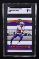 Justin Jefferson 2020 Panini Plates and Patches #171 #66/99 RC (SGC 9) at PristineAuction.com
