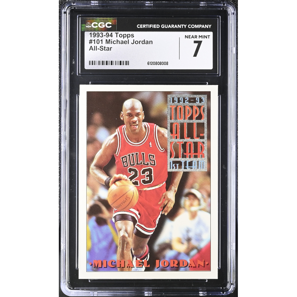 Michael Jordan 1993-94 Topps All-Star #101 (CGC 7) at PristineAuction.com