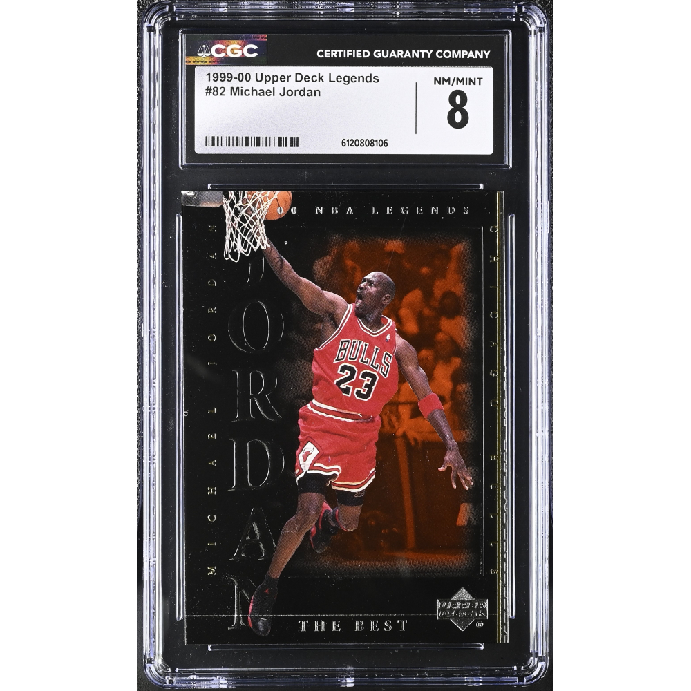 Michael Jordan 1999-00 Upper Deck Legends #82 (CGC 8) at PristineAuction.com