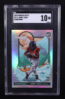 Jerry Jeudy 2020 Donruss Optic Downtown #37 RC (SGC 10) at PristineAuction.com