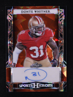 Donte Whitner 2024 Leaf Sport Heroes Orange Auto #BA-DW2 #1/3 at PristineAuction.com