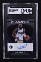 Tim Hardaway Jr. 2023-24 Panini Prizm Penmanship #20 (SGC 9.5 | Autograph Graded 10) at PristineAuction.com