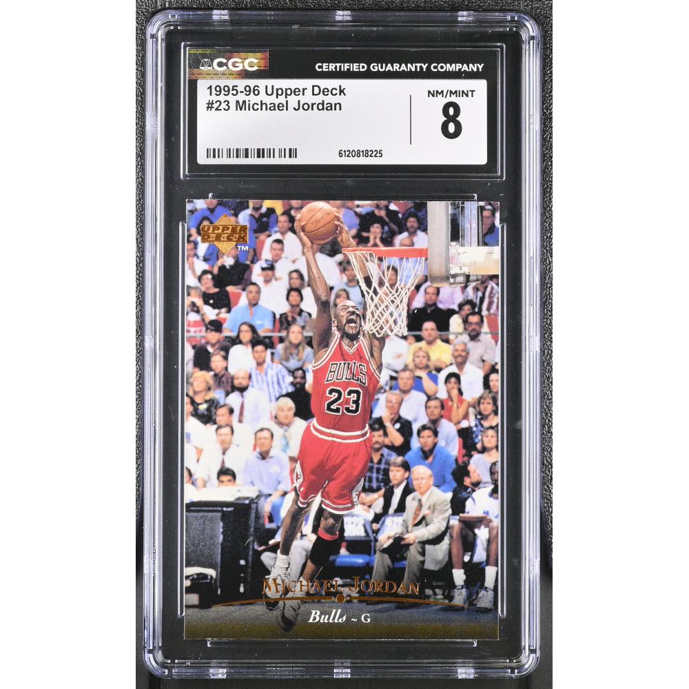 Michael Jordan 1995-96 Upper Deck #23 (CGC 8) at PristineAuction.com