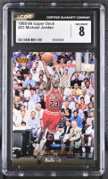 Michael Jordan 1995-96 Upper Deck #23 (CGC 8) at PristineAuction.com