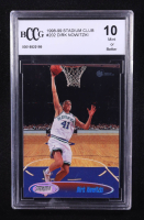 Dirk Nowitzki 1998-99 Stadium Club #202 RC (BCCG 10) at PristineAuction.com