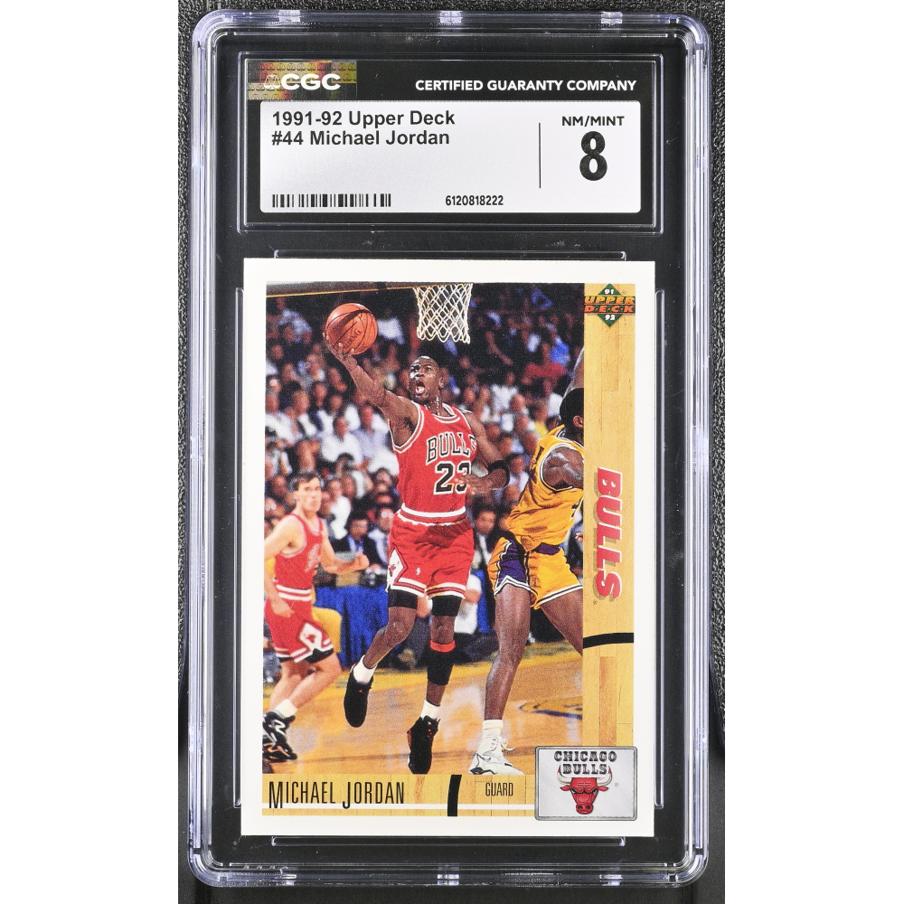 Michael Jordan 1991-92 Upper Deck #44 (CGC 8) at PristineAuction.com