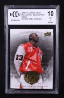 Michael Jordan 2009-10 Upper Deck Michael Jordan Legacy Collection Gold #78 (BCCG 10) at PristineAuction.com