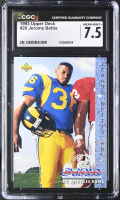 Jerome Bettis 1993 Upper Deck #20 (CGC 7.5) at PristineAuction.com