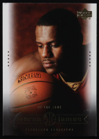 LeBron James 2003 Upper Deck LeBron James Box Set In the Zone #13 RC at PristineAuction.com