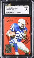 Marshall Faulk 1994 Fleer Ultra Flair Wave Of The Future #2 (CGC 8) at PristineAuction.com