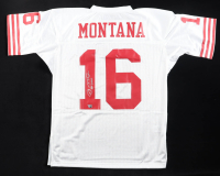 Joe Montana Signed 49ers Mitchell & Ness Authentic Jersey Inscribed "HOF 2000" (Fanatics) at PristineAuction.com
