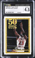 Michael Jordan 1993-94 Topps Gold #64 (CGC 4.5) at PristineAuction.com