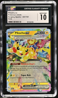 Pikachu ex 2024 Pokemon Surging Sparks Holo #057 (CGC 10) at PristineAuction.com