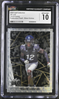 Travis Hunter 2024 Leaf Collective '90 Leaf Pre-Production Proof Silver Circles #NNO #1/1 (CGC 10) at PristineAuction.com