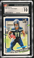 Jaxon Smith-Njigba 2023 Donruss #390 RC (CGC 10) at PristineAuction.com