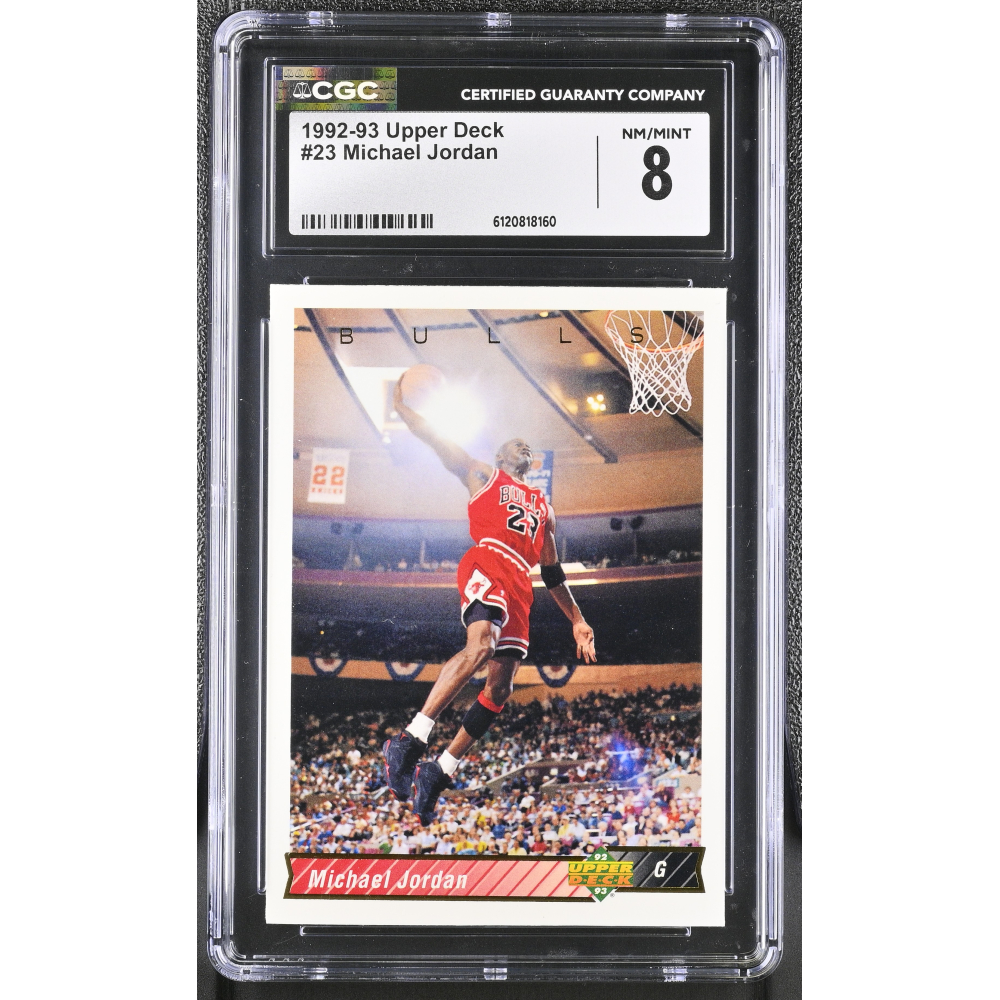Michael Jordan 1992-93 Upper Deck #23 (CGC 8) at PristineAuction.com