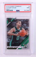 Jayson Tatum 2019-20 Clearly Donruss Gold #2 (PSA 9) at PristineAuction.com
